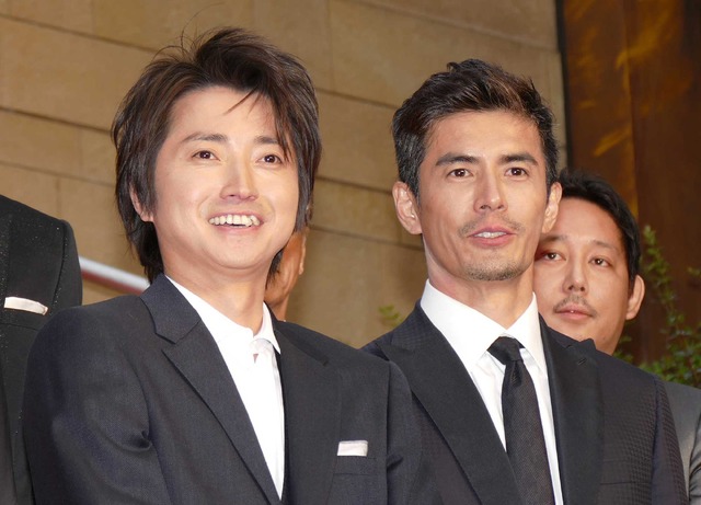 藤原竜也＆伊藤英明／『22年目の告白―私が殺人犯です―』完成披露試写会