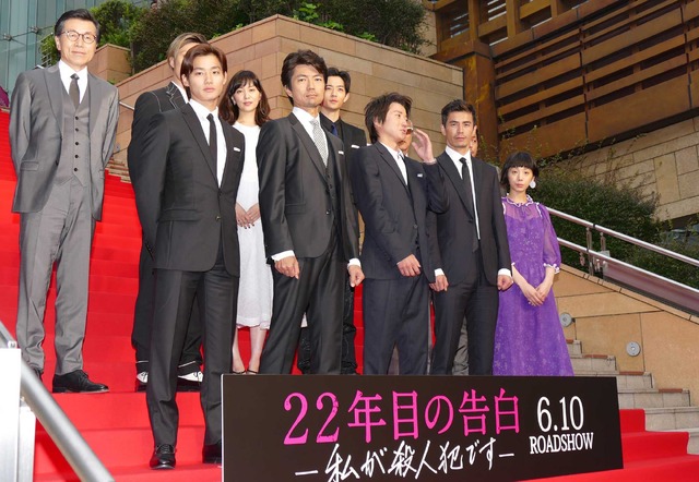 『22年目の告白―私が殺人犯です―』完成披露試写会