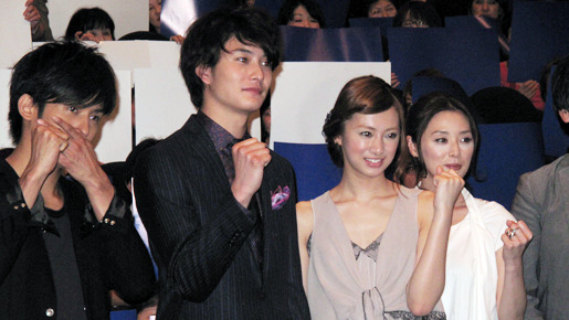 『瞬 またたき』初日舞台挨拶  photo：Yoko Saito