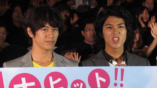 『ソフトボーイ』初日舞台挨拶　photo：Yoko Saito