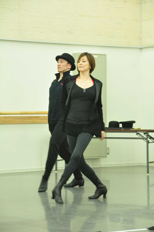 米倉涼子／「シカゴ」公開稽古