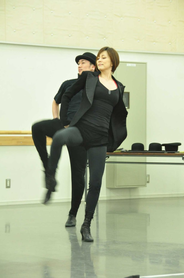 米倉涼子／「シカゴ」公開稽古