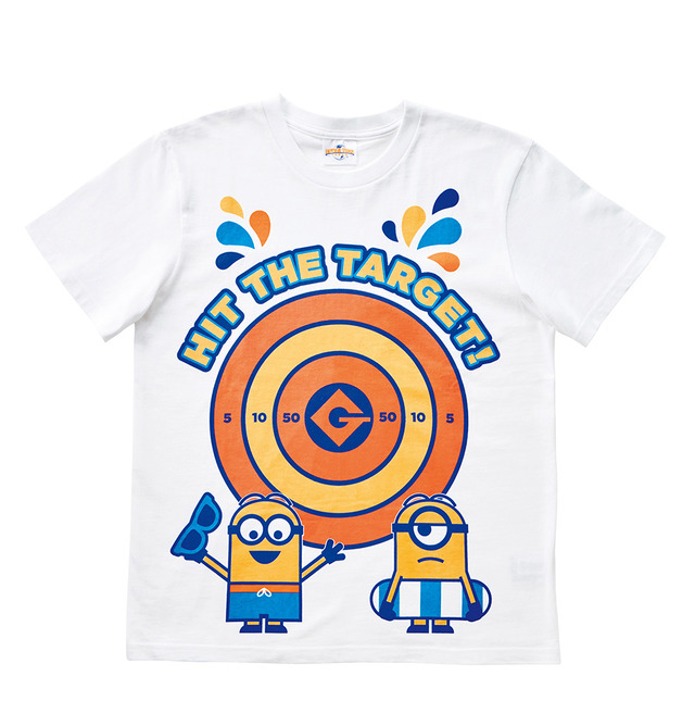 的の色が赤く変わるミニオンのTシャツ