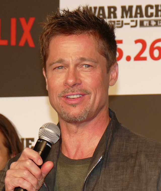 ブラッド・ピット／『ウォー・マシーン：戦争は話術だ！』来日会見