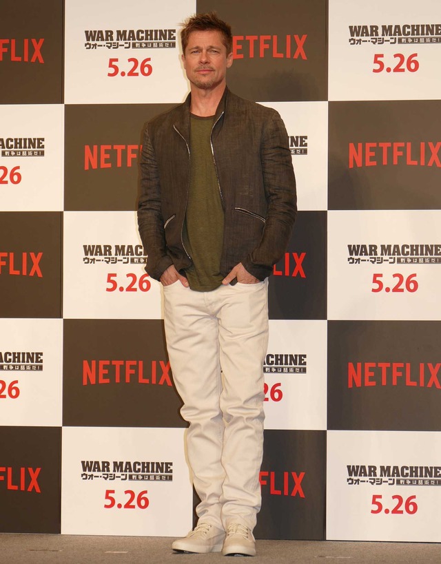 ブラッド・ピット／『ウォー・マシーン：戦争は話術だ！』来日会見