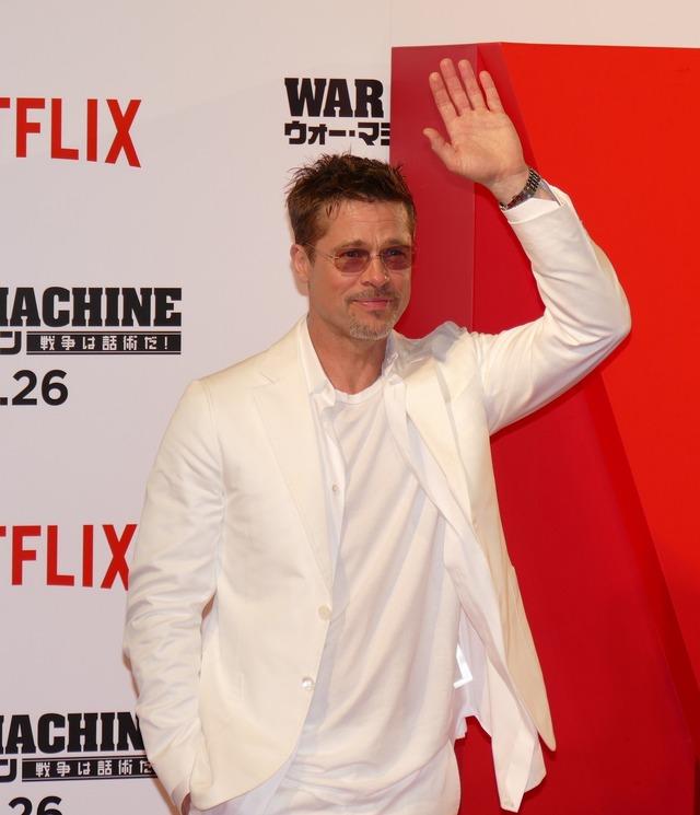 ブラッド・ピット／『ウォー・マシーン：戦争は話術だ！』ジャパンプレミア