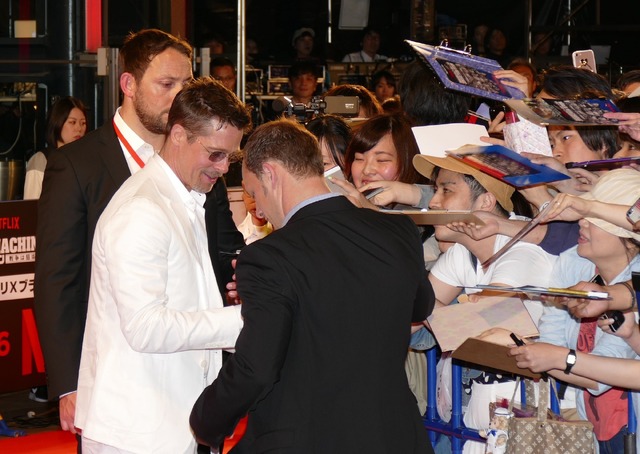 ブラッド・ピット／『ウォー・マシーン：戦争は話術だ！』ジャパンプレミア