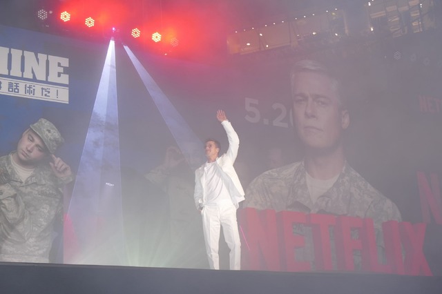 ブラッド・ピット／『ウォー・マシーン：戦争は話術だ！』ジャパンプレミア