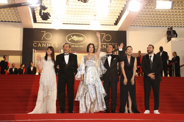 『光』カンヌ国際映画祭にて　(c) Kazuko Wakayama