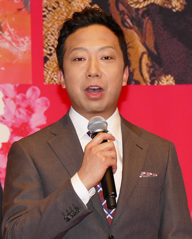 市川猿之助／『花戦さ』完成報告会見