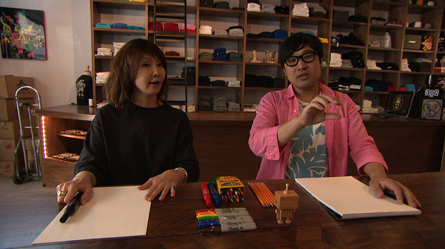 第21話 エビアンの新ブランド「ILA SWIM」Tシャツ 製作シーン