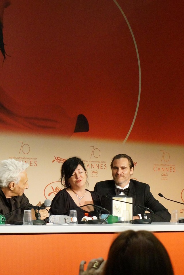 ホアキン・フェニックス＠第70回カンヌ国際映画祭