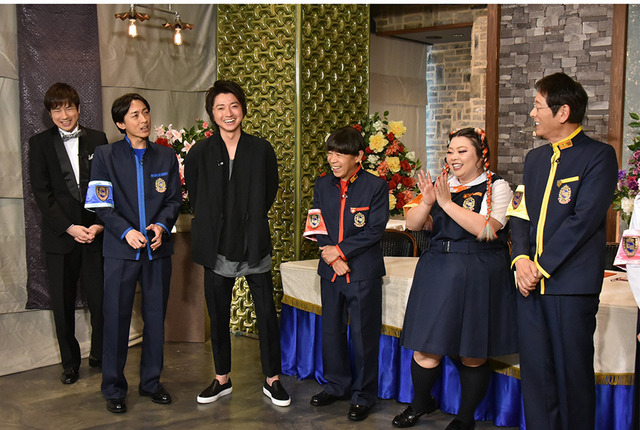 藤原竜也、ブルゾンちえみと“決め顔”！「ぐるぐるナインティナイン」