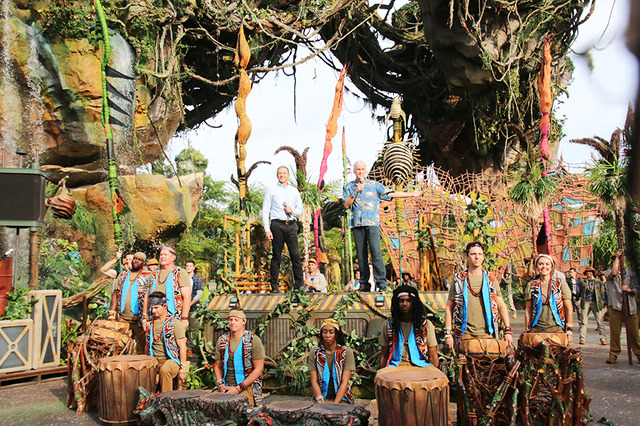 「パンドラ：ザ・ワールド・オブ・アバター」セレモニー