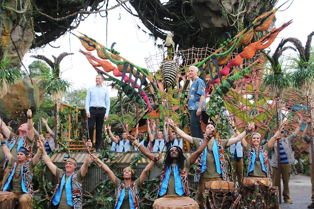 「パンドラ：ザ・ワールド・オブ・アバター」セレモニー