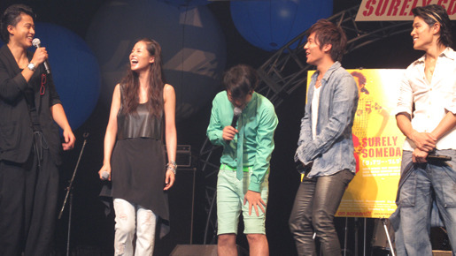 『シュアリー・サムデイ』ライヴイベント　photo：Yoko Saito