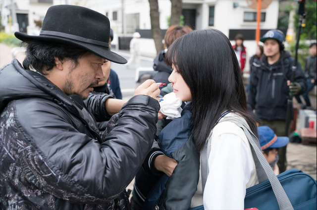 メイキングショット「東京ヴァンパイアホテル」（C）2017NIKKATSU