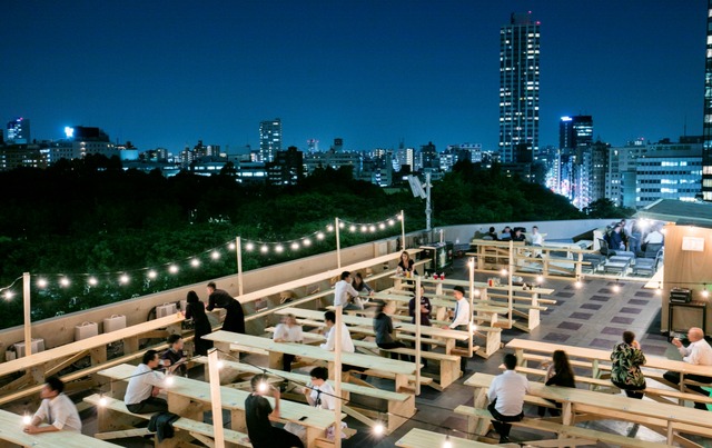 「ヒルトン東京」天空のビアガーデン2017ルーフトップBBQテラス