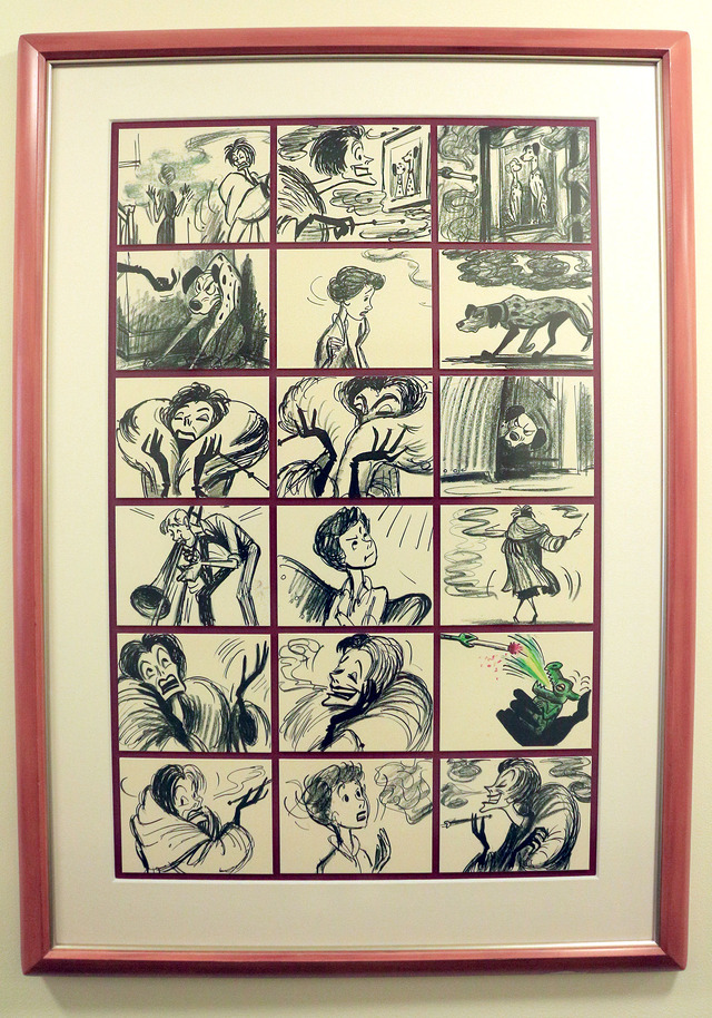 『101匹わんちゃん』ストーリーボード／ウォルト・ディズニー・スタジオ