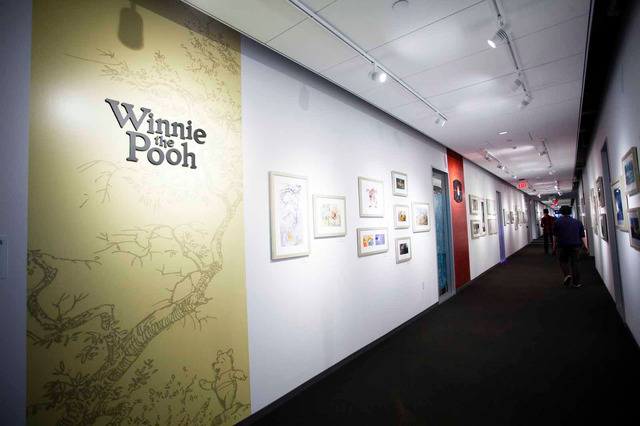 『くまのプーさん』／ウォルト・ディズニー・アニメーション・スタジオ内「レジェンド・ホール」