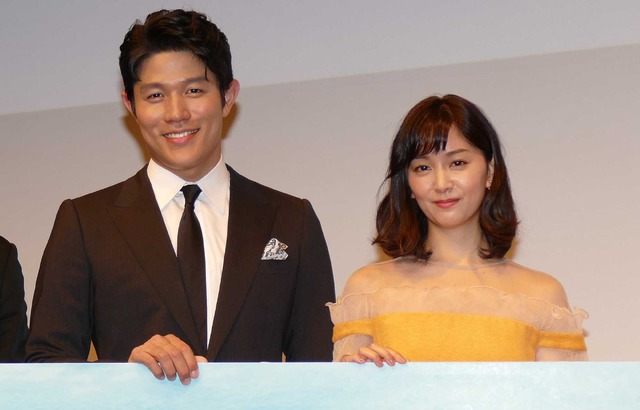 鈴木亮平＆石橋杏奈／WOWOW「連続ドラマW　宮沢賢治の食卓」完成披露試写会