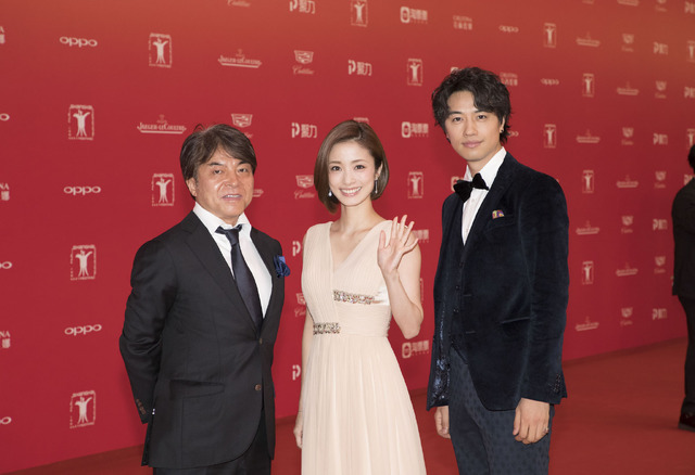 『昼顔』上海国際映画祭レッドカーペット　（C)2017 フジテレビジョン 東宝 ＦＮＳ27社