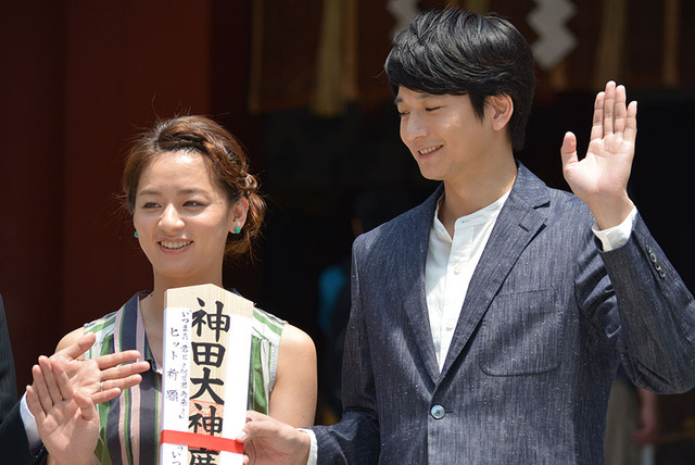 向井理＆尾野真千子／『いつまた、君と ～何日君再来～』公開直前イベント