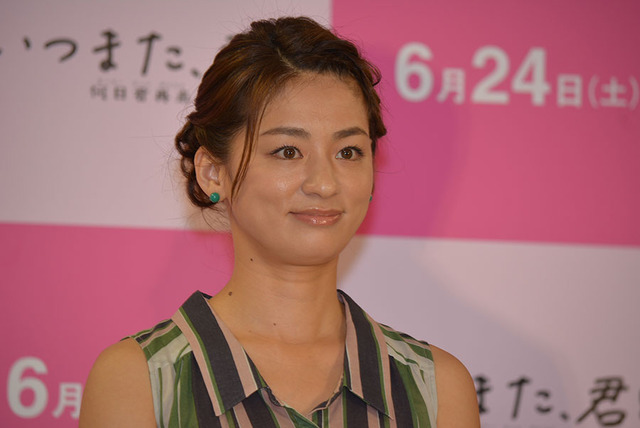 尾野真千子／『いつまた、君と ～何日君再来～』公開直前イベント