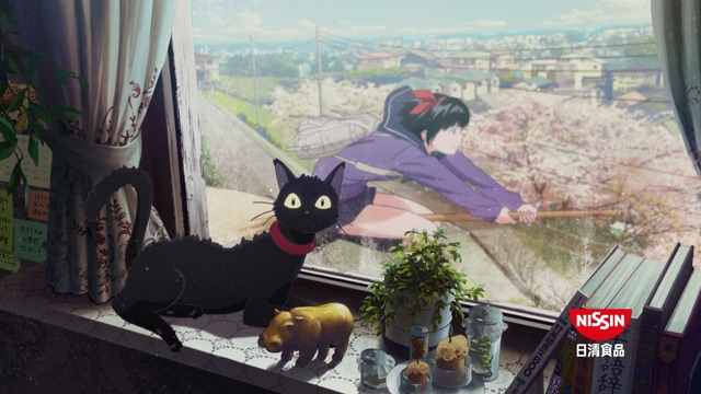 カップヌードル「HUNGRY DAYS 魔女の宅急便 篇」