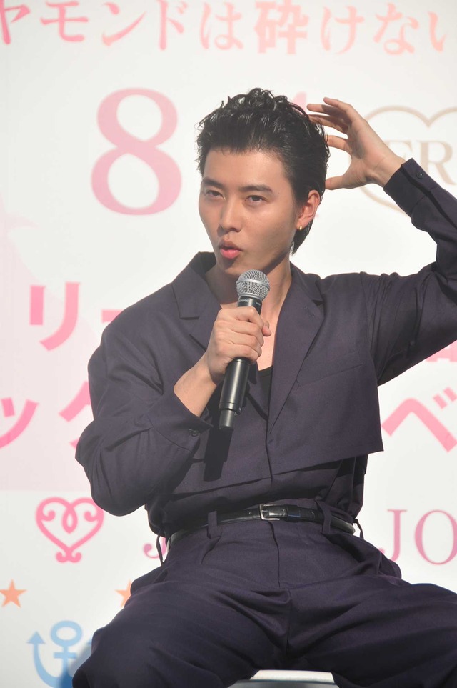 山崎賢人／『ジョジョの奇妙な冒険 ダイヤモンドは砕けない 第一章』キックオフイベント