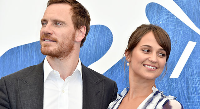 マイケル・ファスベンダー＆アリシア・ヴィキャンデル-(C)Getty Images