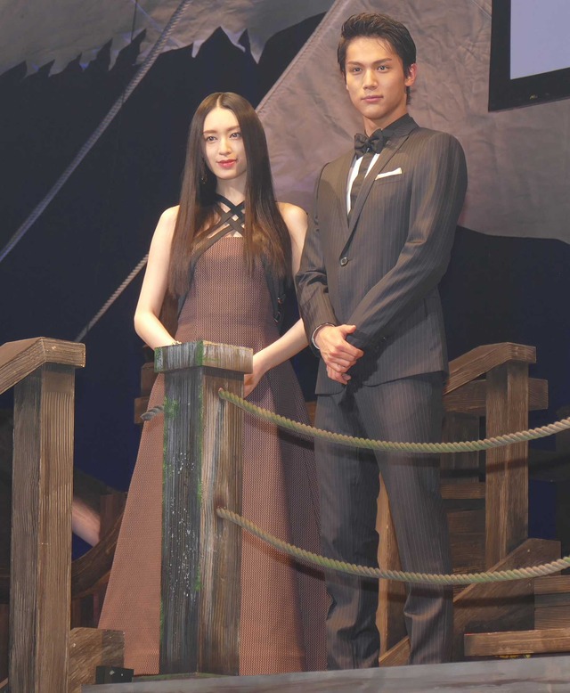 栗山千明＆中川大志／『パイレーツ・オブ・カリビアン／最後の海賊』来日イベント