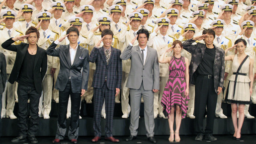 『THE LAST MASSAGE 海猿』完成披露試写会　photo：Yoko saito