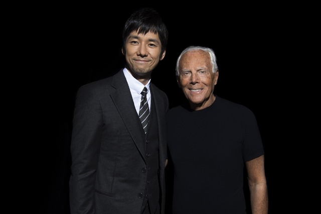 「GIORGIO ARMANI 2018春夏コレクション」