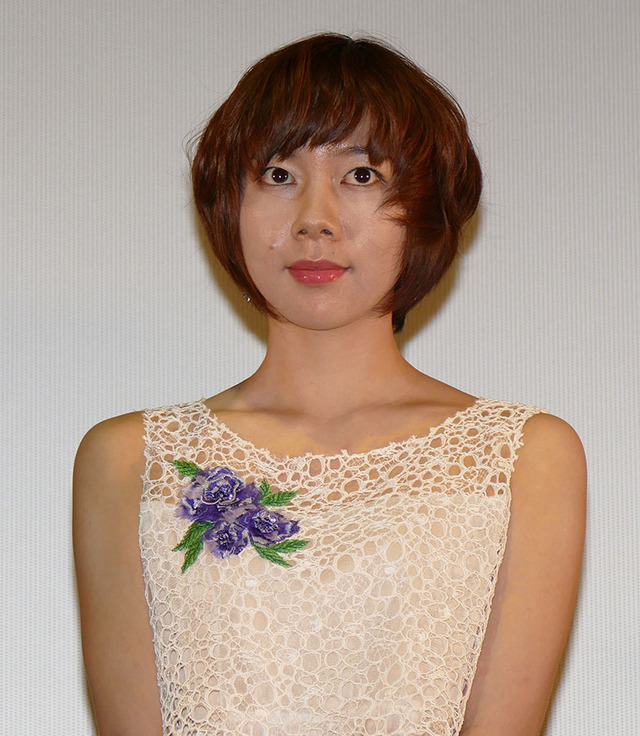 柊子／『結婚』初日舞台挨拶