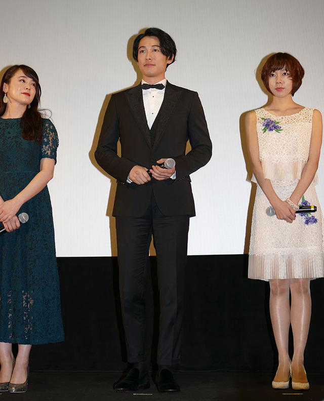 ／『結婚』初日舞台挨拶