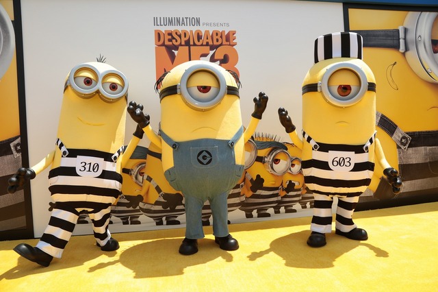 『怪盗グルーのミニオン大脱走』ワールドプレミア（C） UNIVERSAL STUDIOS