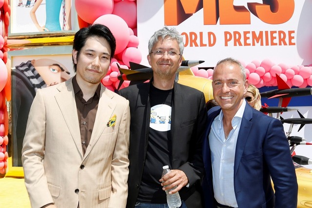 『怪盗グルーのミニオン大脱走』ワールドプレミア（C） UNIVERSAL STUDIOS