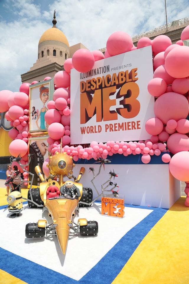 『怪盗グルーのミニオン大脱走』ワールドプレミア（C） UNIVERSAL STUDIOS