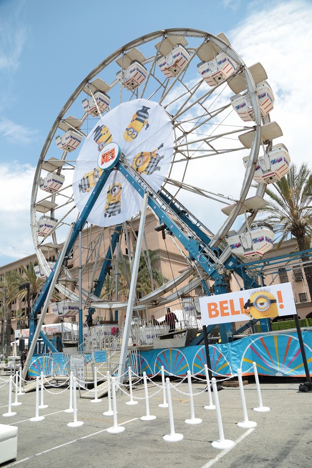 『怪盗グルーのミニオン大脱走』ワールドプレミア（C） UNIVERSAL STUDIOS