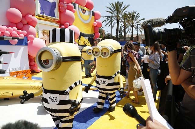 『怪盗グルーのミニオン大脱走』ワールドプレミア（C） UNIVERSAL STUDIOS