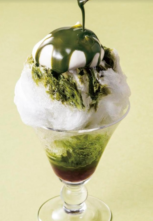 BLUE BRICK LOUNGE「四代目徳次郎“日光天然の氷” かき氷」＿抹茶