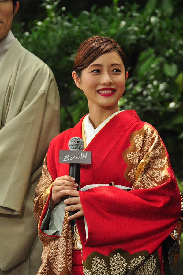 石原さとみ／『忍びの国』ヒット祈願