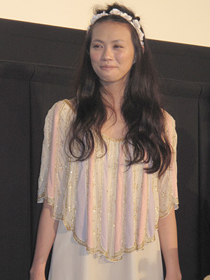 『昆虫物語みつばちハッチ〜勇気のメロディ〜』初日舞台挨拶にて　photo：Yoko Saito