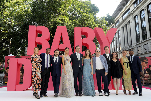 『ベイビー・ドライバー』ロンドンプレミア