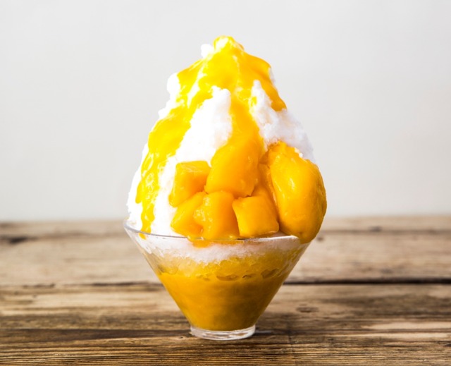 J.S. PANCAKE CAFE「MASAN OKINAWA」＿マンゴーのかき氷