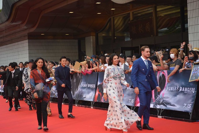 『パワーレンジャー』ジャパンプレミア