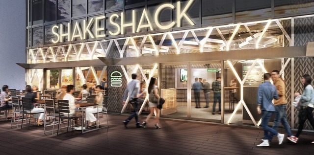 シェイク シャック新宿サザンテラス店　外観