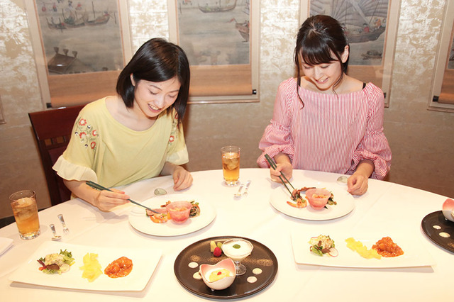 「ディナーコース（ウィッシングカード付き）」シルクロードガーデン