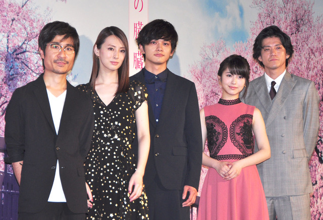 小栗旬＆北村匠海＆浜辺美波＆北川景子＆月川翔監督／『君の膵臓をたべたい』完成披露試写会
